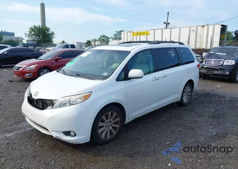 2012 Toyota Sienna Xle 7 Passenger из США, поврежденный, VIN 5TDDK3DCXCS037513